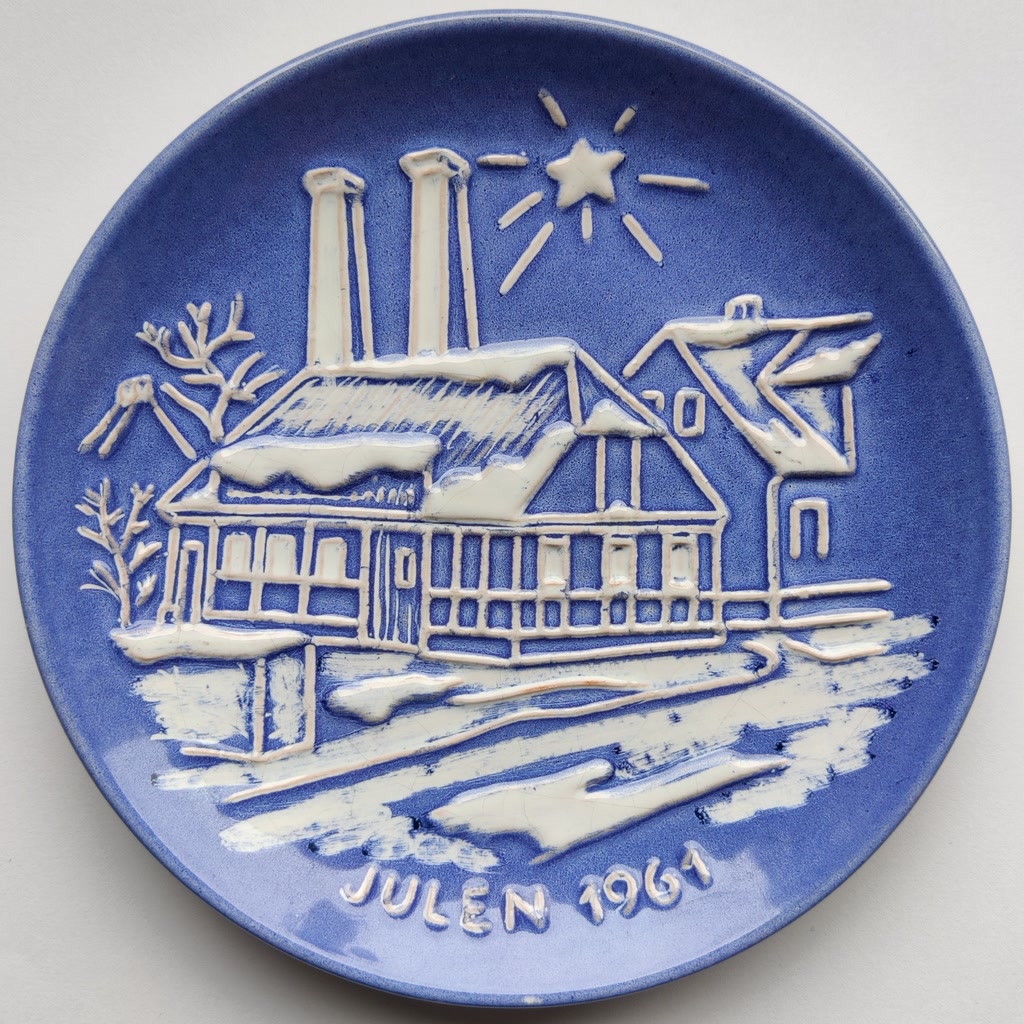 Johgus juleplatte 1961: Havnesmedjen Rønne
