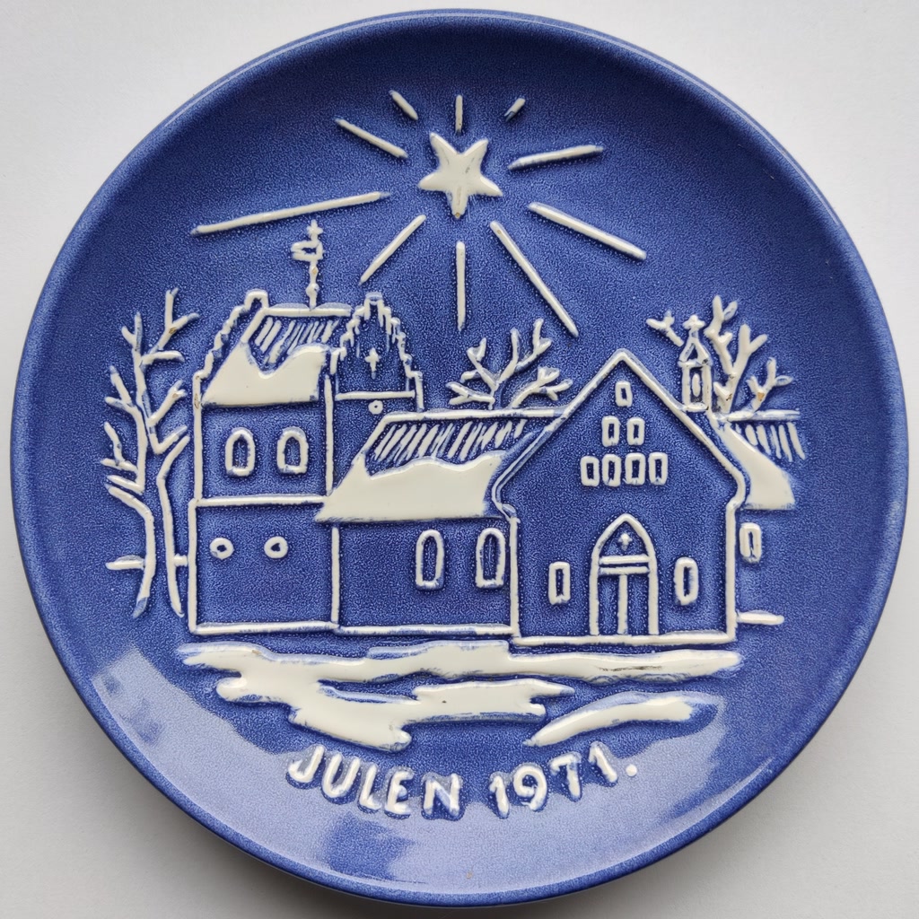 Johgus juleplatte 1971: Allinge Kirke