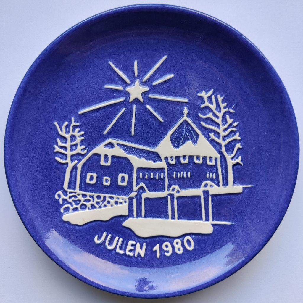 Johgus juleplatte 1980: Kastellet i Rønne