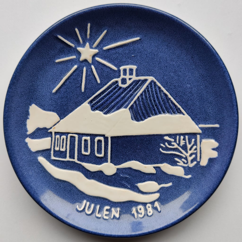 Johgus juleplatte 1981: Rådstuen i Sandvig