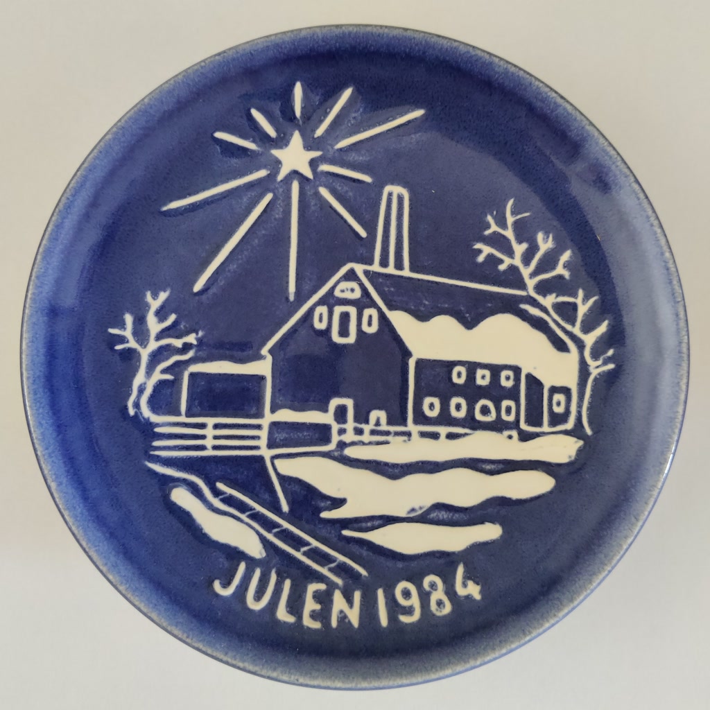 Johgus juleplatte 1984: Rønne teglværk